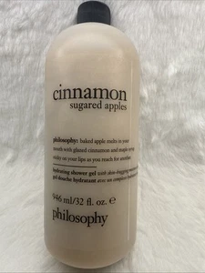 Philosophy Cinnamon Sugared Apples Hydarating Shower Gel 32fl.oz - *NO PUMP - Picture 1 of 2