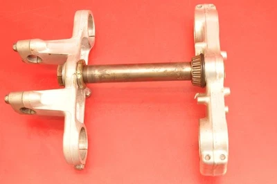 Honda CR80R CR85R CR80R CR80R CR80R CR80 2000 96-07 superior inferior triple árbol abrazadera vástago Foto 1 de 4