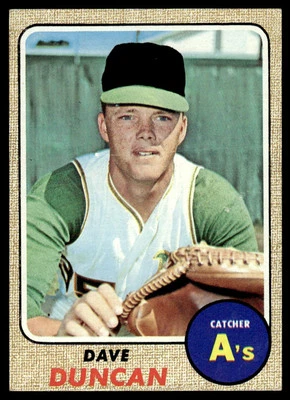 1968 Topps Dave Duncan Oakland Athletics #261 - Image 1 of 2