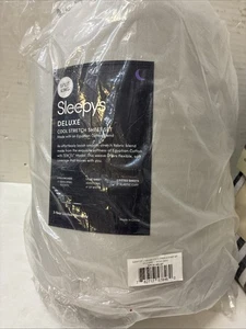 Sleepys Deluxe Split King Cool Stretch Sheet Set Dove Gray - Picture 1 of 2