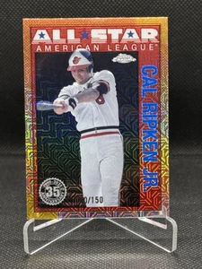 2025 Topps #90ASC-39 Blue /150 Cal Ripken Jr. 1990 Topps Chrome All-Stars Mojo - Picture 1 of 2