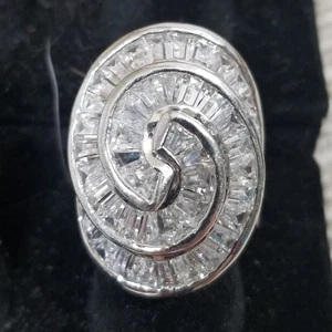 Massiver Vintage Seta Nachlass Cocktail Ring - Bild 1 von 9