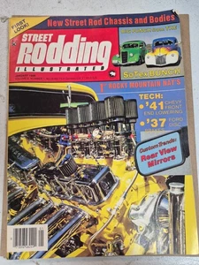 Street Rodding Illustrated January 1986. 1st Rocky Mountain Nats JM369 - Foto 1 di 2