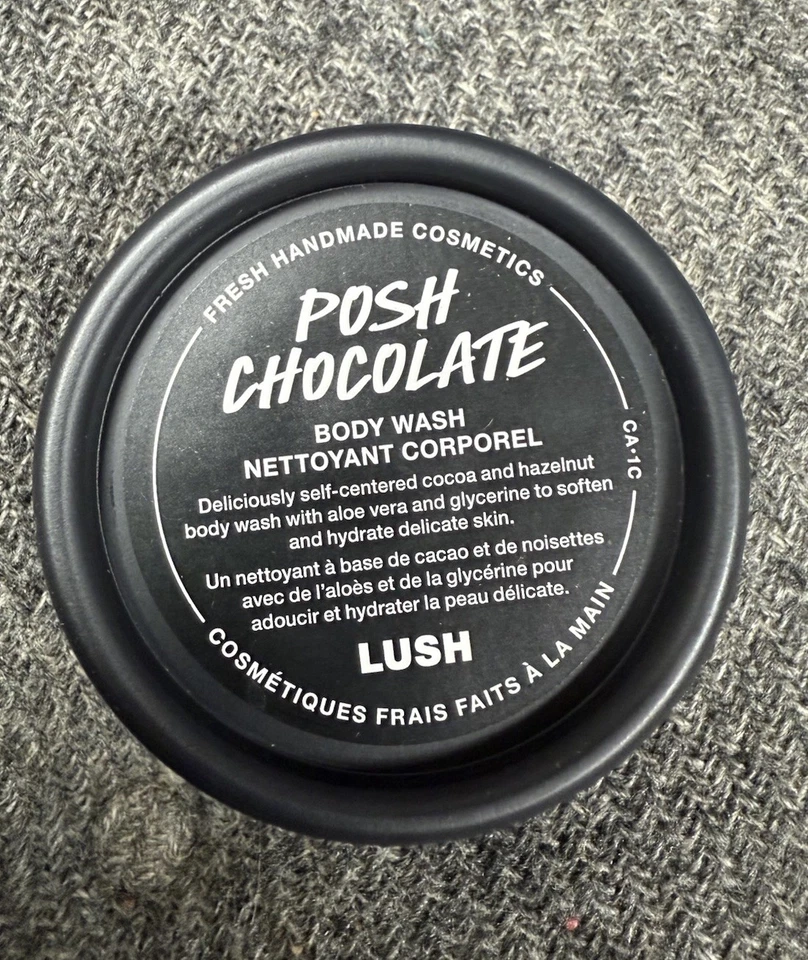 Lush Cosmetics Posh Chocolate Scented Body Wash 50g New - Image 1 of 1