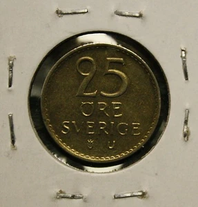 1970 SWEDEN - SVERIGE - 25 ORE COIN - UNC. - Picture 1 of 2