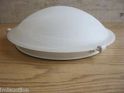 Access Lighting 50050 Nimbus 1 Light Alabaster Glass Flush Mount White - Image 1 of 4