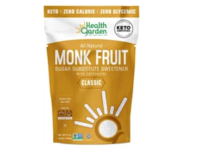 Health Garden Monk Fruit Sweetener, Classic Non GMO Gluten Free - Picture 1 of 7