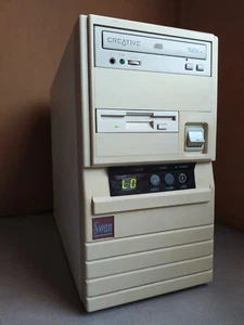 Ordenador clónico minitorre 486DX4-100MHz multimedia *RETROCOMPUTER* - Photo 1/22