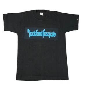 Vintage Rockford Fosgate Shirt Mens Small 80s Car Audio Stereo Logo Graphic Tee - Picture 1 of 11