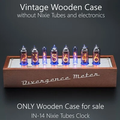 Wooden Case for Arduino Shield Nixie Clock Shield NCS314 [IN-14 Tubes] - Image 1 of 4