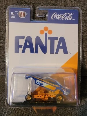 M2 MACHINES 1971 Dodge Challenger FUNNY CAR CHASE FANTA Cola  1/750 - Image 1 of 3