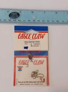 Eagle claw size 12 hook five packs - Picture 1 of 1