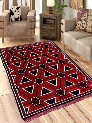 5D Designer Superfine Exclusive Velvet Carpet Runner Area Rug 5 x 7 Feet (A21) - Image 1 of 3