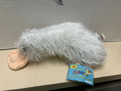 Ganz Webkinz Plush HM021 Platypus Googles All Tags Brand New w Code B - Image 1 of 2