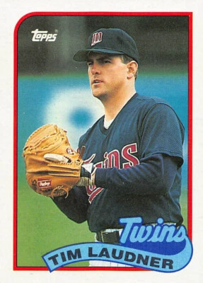 Tim Laudner 1989 Topps Base Baseball card #239 Minnesota Twins - Image 1 of 2
