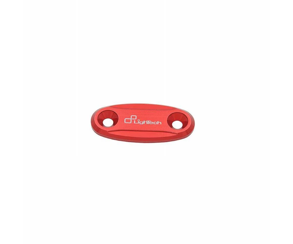 Cachés orificio retrovisor Lightech rojo Honda Cbr600rr