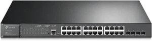 TP-Link JetStream TL-SG3428MP Power over Ethernet (PoE) Netzwerk Switch - Schwarz - Bild 1 von 1