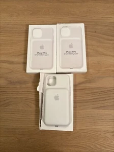 (3X) Apple Silicone Smart Battery Case for iPhone 11 Pro - Not Working For Parts - Picture 1 of 5