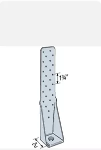 Simpson Strong-Tie HTT5 Hold Down Heavy Tension Tie ER-102. - Picture 1 of 2