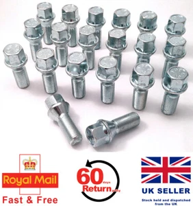 BMW 6er F06, F12, F13 M14x1,25 Alufelgen Radschrauben 20er Set - Bild 1 von 3