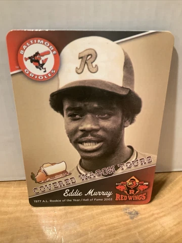 Eddie Murray Baltimore Orioles Rochester Red Wings Magnet MLB Baseball Cover