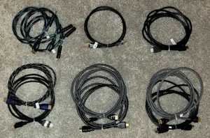 Multiple HDMI Cables New High-Speed For BluRay DVD PS3 HDTV XBOX LCD TV Laptop - Picture 1 of 4