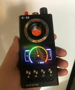 PRO RF SPY BUG DETECTOR FREQUENCY SCANNER SWEEPER Camera GSM GPS TRACKER FINDER - Picture 1 of 9