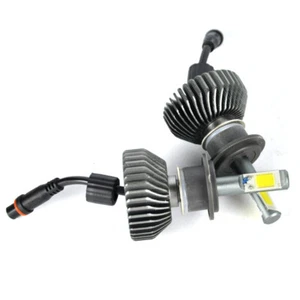 1 Pair H7 80W Car LED Headlight Lamp Blubs Kit 8000LM 6000K 12V 24V Bulb Light - Picture 1 of 11