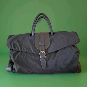 Travel Bag Carry On Black Weekender Pass Through Handle Cabin Luggage - Picture 1 of 10