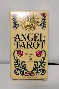 Vintage 1980 Angel Tarot US Games Stuart Kaplan Never Used - Picture 1 of 11