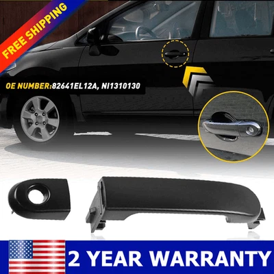 适用于 2007 - 2011 年日产 Versa S SL 前外门把手左 LH 发球杆 A — 第 1/4 张图片