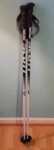 Scott S.R.S. Ski Poles Black S3 50" 125cm - Picture 1 of 11