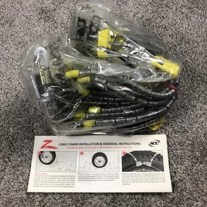 SCC SZ335 Super Z Tire Chains Snow Ice Winter Traction Driving Never Used - Picture 1 of 12