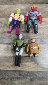Vintage 1986 Bravestarr Action Figure Lot Tex Hex Sandstorm Handle Bar Deputy - Picture 1 of 14