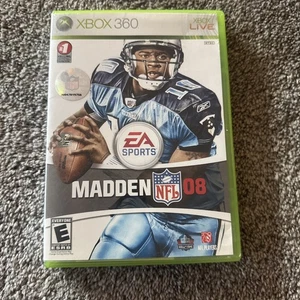 Madden NFL 08 (Microsoft Xbox 360, 2007) CIB Completo con Manual *Envío Gratis* - Imagen 1 de 3