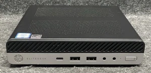 HP EliteDesk 800 G3 Mini 65W Intel Core i5-7500 3.4GHz 24GB RAM 256GB NVMe AS-IS - Afbeelding 1 van 12
