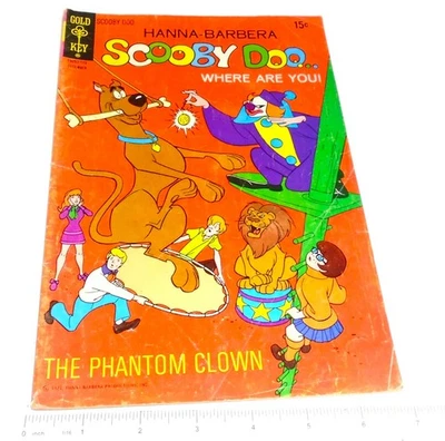Cómic llave dorada Hanna Barbera Scooby Doo... ¡Dónde estás!  Phantom Clown #9 en muy buen estado Foto 1 de 4
