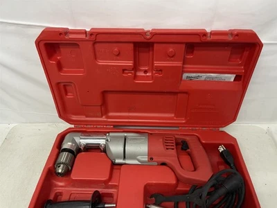 MILWAUKEE Right Angle 1/2" Drill 1107-1 11071 Corded Electric Power Tool  - Image 1 of 4