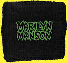 Marilyn Manson- Logo  Schweißband- Wristband- NEU & OFFICIAL! Thrash Metal