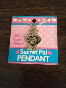 Secret Pal Anhänger ~ vergoldet ~ 22K vergoldet - Bild 1 von 1