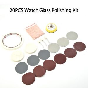 20PCS/SET WATCH GLASS POLISHING/ CLEANING SCRATCH REMOVAL POLISHING TOOLS PARTS?
