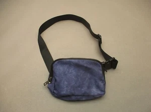 ODODOS Unisex Blue Mini Belt Bag Adjustable Strap Zipper Small Fanny Pack 8P - Picture 1 of 6