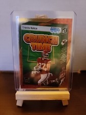 Travis Kelce CT-15 Crunch Time SSP Panini 2023 Donruss Football Card Chiefs