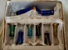 Vintage Italy Decanter And Glasses 18K Hand Decorated