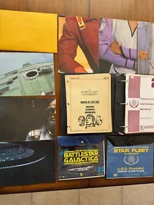🔥Star Trek Binder Manual Officer Technical Design Blueprints Posters Decatur - Picture 1 of 24