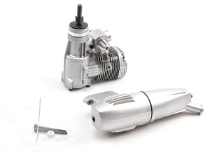 OS Engines MAX-46AX II (40K) W/ Muffler RC Nitro 2 Stroke Airplane Engine 15490 - Picture 1 of 4