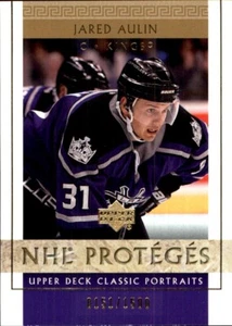 2002-03 Upper Deck Classic Portraits #131 Jared Aulin RC LOS ANGELES KINGS - Picture 1 of 2