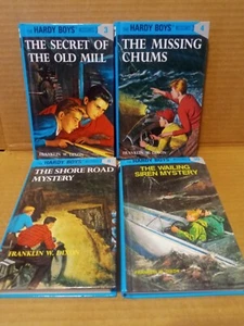 Hardy Boys Flashlight Mystery Series Hardback Book #'s 3, 4, 6 and 30 - Imagen 1 de 8