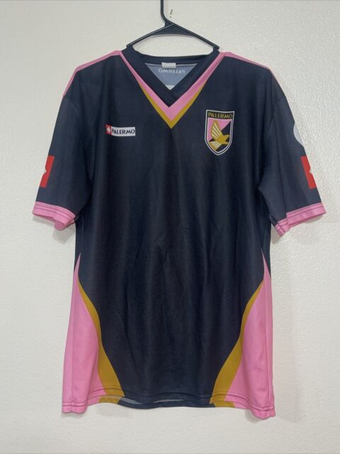 2009/10 Palermo Home Football Shirt / Old Official Lotto Soccer Jersey