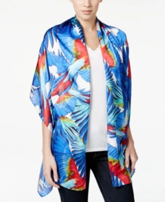 Echo Birds of Paradise Pareo Wrap Shawl, Retail $38.00 - Image 1 of 4